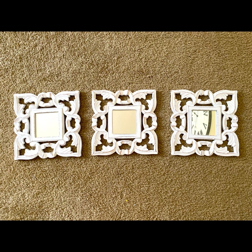 3-Piece Mirror Art